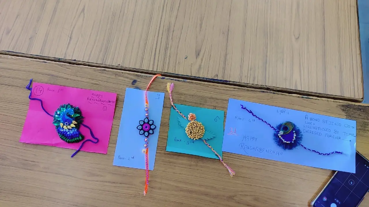 Rakhi Making Competition